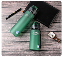 Load image into Gallery viewer, Brand BPA Free Leak Proof Sports Water Bottle High Quality Tour Hiking Portable My Favorite Drink Bottles 400ml 560ml free