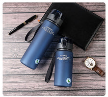 Load image into Gallery viewer, Brand BPA Free Leak Proof Sports Water Bottle High Quality Tour Hiking Portable My Favorite Drink Bottles 400ml 560ml free