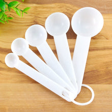 Load image into Gallery viewer, 4Pcs/5pcs/10pcs Multi Purpose Spoons/Cup Measuring Tools PP Baking Accessories Stainless Steel/Plastic Handle Kitchen Gadgets