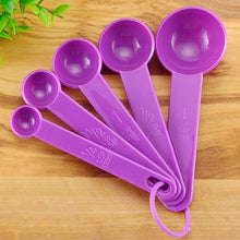 Load image into Gallery viewer, 4Pcs/5pcs/10pcs Multi Purpose Spoons/Cup Measuring Tools PP Baking Accessories Stainless Steel/Plastic Handle Kitchen Gadgets