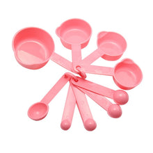 Load image into Gallery viewer, 4Pcs/5pcs/10pcs Multi Purpose Spoons/Cup Measuring Tools PP Baking Accessories Stainless Steel/Plastic Handle Kitchen Gadgets