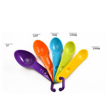 Load image into Gallery viewer, 4Pcs/5pcs/10pcs Multi Purpose Spoons/Cup Measuring Tools PP Baking Accessories Stainless Steel/Plastic Handle Kitchen Gadgets