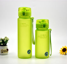 Load image into Gallery viewer, Brand BPA Free Leak Proof Sports Water Bottle High Quality Tour Hiking Portable My Favorite Drink Bottles 400ml 560ml free