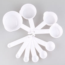 Load image into Gallery viewer, 4Pcs/5pcs/10pcs Multi Purpose Spoons/Cup Measuring Tools PP Baking Accessories Stainless Steel/Plastic Handle Kitchen Gadgets
