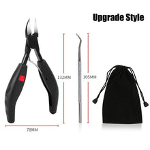 Load image into Gallery viewer, Toe Nail Clippers Remove Dead Skin Nail Correction Nippers Ingrown Toenail Cuticle Scissor Edge Cutter Thick Pedicure Care Tool
