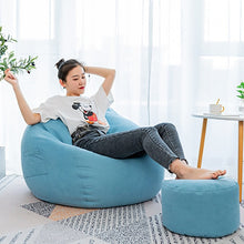 Load image into Gallery viewer, Meijuner Lazy Sofa Cover Solid Chair Covers without Filler/Inner Bean Bag Pouf Puff Couch Tatami Living Room Furniture Cover
