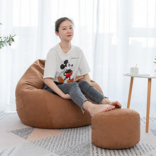 Load image into Gallery viewer, Meijuner Lazy Sofa Cover Solid Chair Covers without Filler/Inner Bean Bag Pouf Puff Couch Tatami Living Room Furniture Cover
