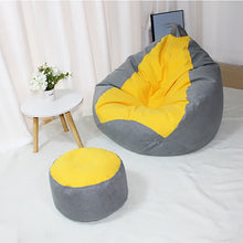 Load image into Gallery viewer, Meijuner Lazy Sofa Cover Solid Chair Covers without Filler/Inner Bean Bag Pouf Puff Couch Tatami Living Room Furniture Cover
