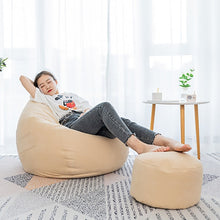 Load image into Gallery viewer, Meijuner Lazy Sofa Cover Solid Chair Covers without Filler/Inner Bean Bag Pouf Puff Couch Tatami Living Room Furniture Cover
