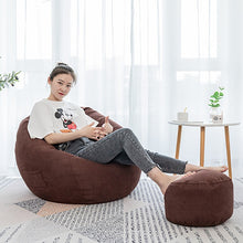 Load image into Gallery viewer, Meijuner Lazy Sofa Cover Solid Chair Covers without Filler/Inner Bean Bag Pouf Puff Couch Tatami Living Room Furniture Cover
