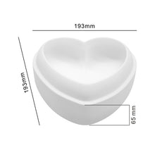 Load image into Gallery viewer, SILICONLOVE 3D Diamond Love Heart Shape Silicone Molds for Baking Sponge Chiffon Mousse Dessert Cake Molds Food Grade
